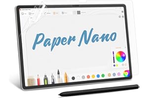 MOBDIK 2 Piezas Protector de Pantalla de Papel para Samsung Galaxy Tab S10 Plus/S9 Plus/S9 FE+/S8 Plus/S7 FE/S7 Plus (12.4 pulgadas), Dibuja Como en papel, Antirreflejos