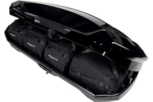 KJUST Caja de techo Bolsas Set 4pcs Compatible Con THULE MOTION 3 L