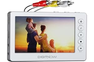 DIGITPRO VHS to Digital Converter, Video to Digital Converter,1080P Video Converter Machine, Analog to Digital Converter, Video Audio Recording from VCR, VHS, DVD, Mini DV, Tapes, Hi8, Camcorders