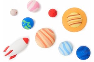 Legami Solar System Lot de 9 Gommes