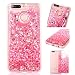 Produktbild Huawei Honor 8 Pro/V9 Flüssig Glitzer Niedliche Cool 3D Bling Glitzer Sparkle Shiny Cut Transparent Durchsichtiges Flüssige Liquid Quicksand Treibsand Liebe Herz Kreative Design Muster Case
