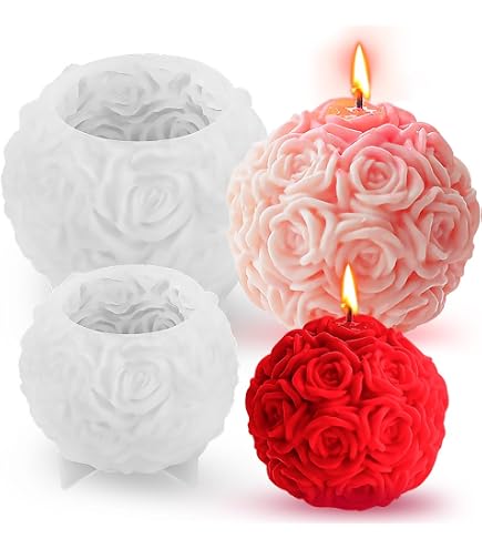 Stampo Per Candele In Silicone 3D A Forma Di Conchiglia – Resistente Da -40°C A +230°C, Riutilizzabile – Per Candele, Saponi, Cioccolato, Decorazioni Natalizie