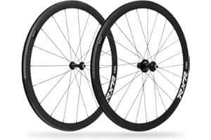 RNINGO Road Bike Wheelset 700c C/V Brake, Aluminum Alloy Road Bike Rims Quick Release Wheels Suitable for 8/9/10/11 Speed Casstte Hubs