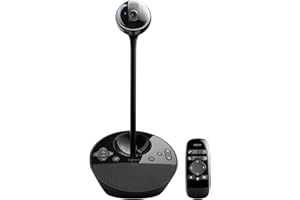 Logitech BCC950 Webcam Solución de Videoconferencia, Full HD 1080p, Video-Llamadas, Teams, Zoom, Fuze, Google Meet, Jabber, WebEx, BlueJeans, BroadSoft, GoToMeeting, Vidyo, Portátil/PC/Mac/Android