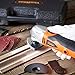 VonHaus 280W Oscillating Multitool / Detail Sander / Precision Cutter / Scraper / Grinder - 10,000-21,000 Variable Speed Control - 15pc Accessory Kit - Sanding Pads, Dust Extraction, Storage Case - 220-240V Corded Compact Design