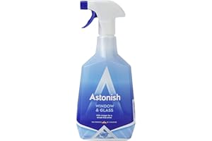 Astonish Window & Glass Cleaner, 750 ml, No Mess Set of 2
