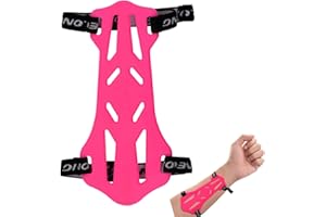 NIKA ARCHERY Archery Arm Guards Kids Adult Armguard Forearm Guard Archery Arm Protector with 2 Straps Adjustable Buckles Rubber
