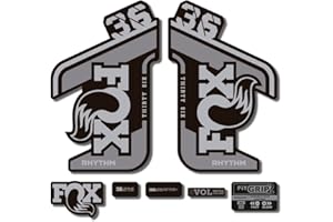 STAR SAM Adesivi compatibili con forcella bici Fox 36 Rhythm 2021