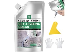 Flintronic 500 ml betong sprickor, fyllmedel för bitumen, asfalt, kallgjutning, asfalt och betong, reparationstätningsmedel t