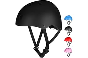 TADPOLE Kids Helmet, Kids Bike Helmet Age 3-13, Adjustable Cycle Helmet for Boys Girls & Toddler, Lightweight Skateboard Helmet Children Safety Multi-Sport Bicycle Helmet for Cycling Scooter Skating