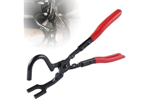 BUOSHUO Alicates de liberación de goma de escape, alicates de extracción de goma de escape, herramienta para quitar el gancho de aislamiento acústico para coches