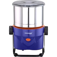 Sowbaghya Shree 2 L Table Top Tilting Grinder with Attachments | Heavy Duty Motor | for All Kinds of Batter for South Indian 