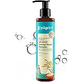 Pilgrim Korean Rice Water & Collagen Advanced Damage Repair Shampoo - 200ml | with 17 Amino Acids, Wheat Protein & 5 Ceramide