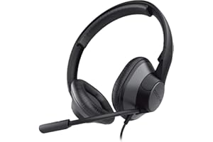 Creative HS-720 V2 zestaw słuchawkowy USB, mikrofon z redukcją szumów do komputera, laptopa, sterowanie liniowe, do mikrofonu, rozmów telefonicznych, rozmów wideo