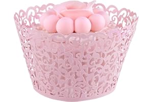 Longsing Muffin Carta Pirottini per Muffin Decorazioni Cupcake per Forniture per Feste di Compleanno 50 Pezzi