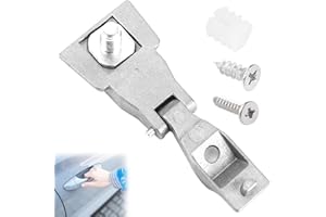 GMHLLES Door Handle Hinge Repair Kit, Drivers Side Hinge Kit for Fiat 500 & Abarth, Compatible with 51964555, 51939041, Easy Install, Driver & Passenger Side