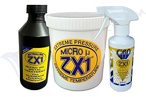 Extralube ZX1 Super Saver Bundle III - 250ml Micro Oil, C60 Spray Lube & High Temperature Super Grease