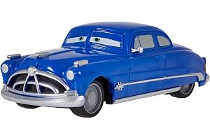 Disney Bilar och Pixar Vehicle Toy Doc Hudson 1:43 Pullback för barn från 3 år
