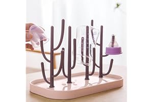 Qingning Scolabiberon, Rastrelliere asciuga biberon, Asciuga Biberon,Tiralatte e Accessori, Scola biberon, Bottiglia Stendino Scolabiberon