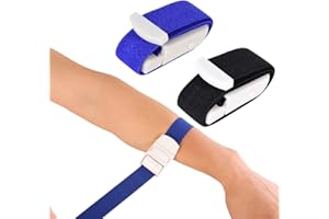 RGZD Schnell Lösbares Tourniquet Set in kräftigen Farben - Sof Tourniquet für Zuhause, Outdoor, Arbeitsplatz, Wandern und Überleben in Rot und Blau. Hochwertige Qualität Tourniquets.