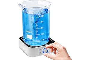 PRECIPETTE Mieszadło magnetyczne 500-3000obr./min 5L laboratoryjne, mieszadło magnetyczne 145 mm 5000ml z 1 mieszadłem magnetycznym