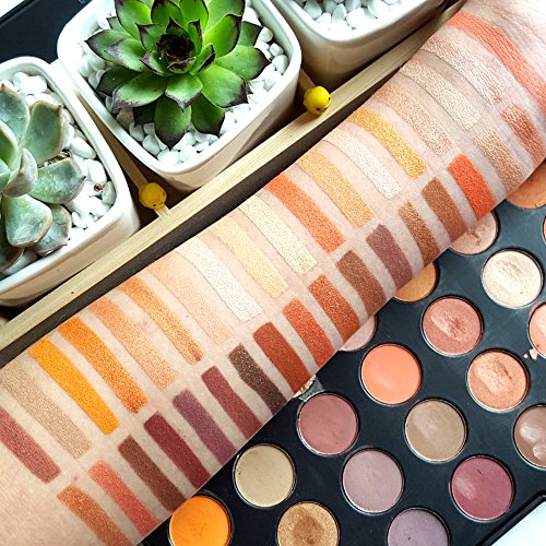 Lidschatten Palette, VALUE MAKERS® hoch pigmentierte Lidschatten, Profi-Augenpalette mit 35 Farben /35O - 2