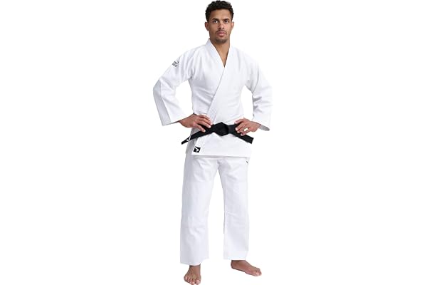 IPPONGEAR Basic Judodräkt för nybörjare och barn (leverantör av det tyska landslaget, snörning på byxorna, 500 g/m² tygtäthet)