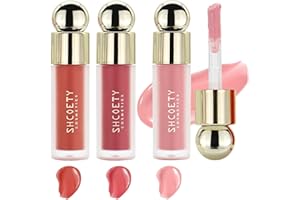 KTOULER 3 Couleurs Blush Contouring Stick, Highlighter Stick Contouring Creme Fard à Joue, Liquide Contouring Visage Maquillage Multifonctionnel Blush Stick Pour Yeux,Visage,Corps, Lèvres