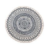 Unsere runden Premium-Mandala-Wandteppiche mit Liebe von unseren Handwerkern in Indien handgemacht.Jedes Stück ist ein schönes, einzigartiges und traditionelles Kunstwerk und wird von unserem kreativen Designer mit Liebe und Sorgfalt hergestellt.