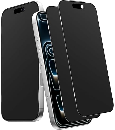 Mothca Privacy pantserglas, mat voor iPhone 12 Pro/12, inkijkbescherming, mat, privacy, pantserbescherming, anti-spy, anti-verblinding, anti- vingerafdruk (6,1 inch