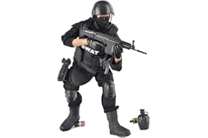 Scakbyer Set di action figure militari da 30,5 cm, in scala 1/6, con armi e accessori, NB06, soldato delle foche della marina, A