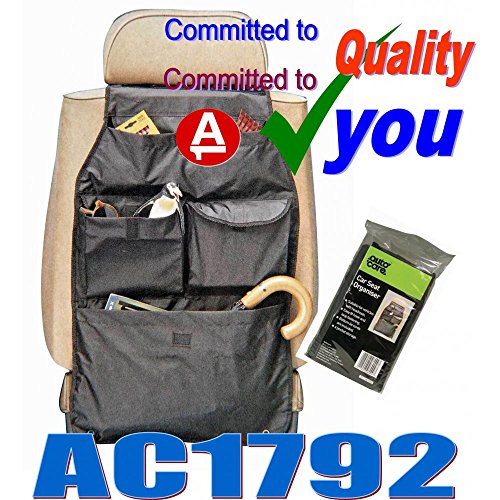 AC1792 Autocare CarSeat Organiser Nylon