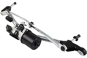 DOCAS Motor de limpiaparabrisas delantero (varillaje + Motor) 7701061590 8200268931 compatible con Renault Clio III BR0/1 Clio III Grandtour KR0/1 CLIO III Kasten SB 2005-2014