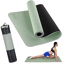 Tappetino Yoga IBK FITNESS In TPE | 183x61x6 Cm | Antiscivolo | Ecologico | Per Palestra E Casa - Foto 10