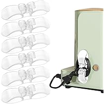 TRVL FIELDER Zelfklevende miniwielen, kogelwielen voor keukenapparatuur, 360° zwenkbaar universeel wiel, zelfklevend wiel voor doe-het-zelver, afvalbak, opbergdoos, kleine apparatuur (8, helder TRVL FIELDER Zelfklevende miniwielen, kogelwielen voor keukenapparatuur, 360° zwenkbaar universeel wiel, zelfklevend wiel voor doe-het-zelver, afvalbak, opbergdoos, kleine apparatuur (8, helder