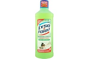 LYSOFORM Lyso Form 1250 ml. Disinf. Prot. Completa Cedro e Bergamotto Set da 6 Pezzi