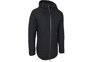 Evoga Giubbotto uomo invernale casual giacca lunga piumino Parka