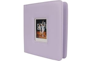 ELPRICO Album na 288 zdjęć do Aparatu Mini, Skórzana Okładka, Książka Albumu na Zdjęcia 2x3 do Aparatu Mini 11 12 9 do Aparatu Natychmiastowego, do Filmu Natychmiastowego