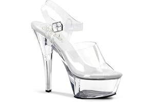 Pleaser KISS-208, Sandalias con Tacón Mujer