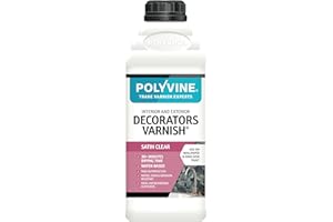 Polyvine - Decorators Varnish - Satin - 1 Litre