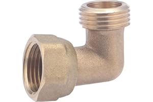 NT NOYON & THIEBAULT Coude Laiton Mâle Femelle Ecrou Tournant à Visser 15x21 (1/2) NOYON & THIEBAULT