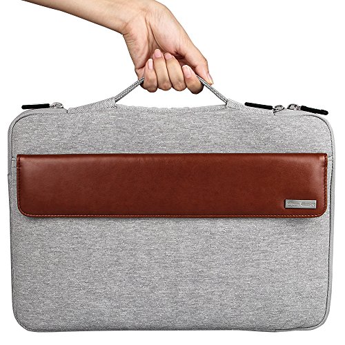 Macbook Tasche, Macbook 12 Hülle, ESR® Macbook 12 Zoll Laptop Tasche Schutzhülle Sleeve für Apple Macbook 12 Zoll (Braun) - 2