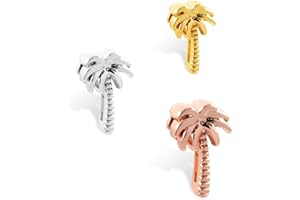 THIORA Charmband Charms | 'Palme' Anhänger | Palmtree Charm | Mesh Armband Charm