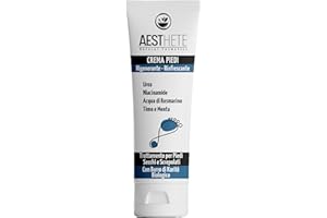 AESTHETE Crema Piedi Secchi Screpolati Con Niacinamide + Urea Esfoliante Idratante Rinfrescante Per Talloni Screpolati Ammorbidisce Calli e Duroni Antiodore Con Rosmarino + Burro di Karitè + Allantoina 100ml