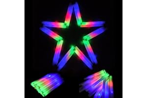 Taotuo 42pcs Giant Glow Foam Sticks,Light up Batons,Foam Glow Sticks for Wedding,3 Multi-modes Color Flashing Wand for Party Supplies Kids Party,Birthday,Weddings,Gifts for Kids