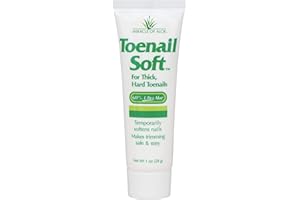 Miracle of Aloe, Toenail Soft 60% UltraAloe Temporary Nail Softening Cream 28.3g