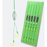 5 li Paket Yaylı Avcı Hazır Sazan Takımı- Fosforlu