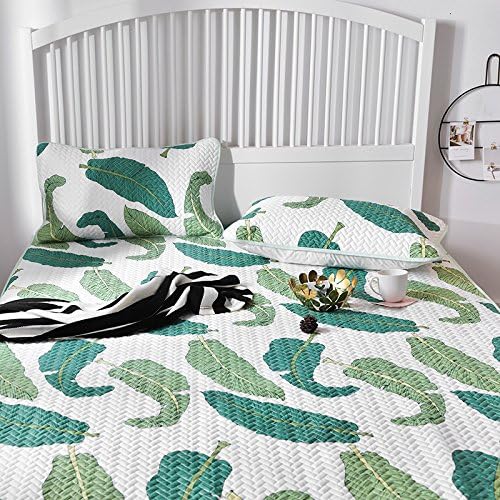 LLZBSX Ice Silk Mat/Cool Mattress/Air Conditioner/Holster/Washable/Ice Mat/Summer/Mat/Three Piece-Suit(1 Pad+2 Pillowcase)/1.5/1.8M/Fold/Mat/M,1.8M (6Ft) Bed