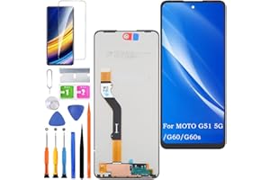 HLYGZX Ersatz Display für Motorola Moto G51 5G LCD Bildschirm, für Moto G60 / G60s Display Bildschirm Touch Digitizer Assembly Reparaturteile Kit