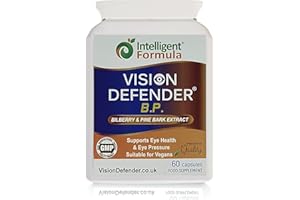 ‎INTELLIGENT FORMULA Augen und Sehkraft Ergänzung mit Heidelbeer, Kiefernrindenextrakt, Antioxidantien Anthocyane und Procyanidine - Augen Nahrungsergänzungsmittel für den Erhalt der normalen Sehkraft (60 vegane kapseln)